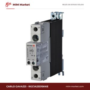 Relé de estado sólido Carlo Gavazzi RGC1A23D15KKE – 20 A, 24-240 V ac