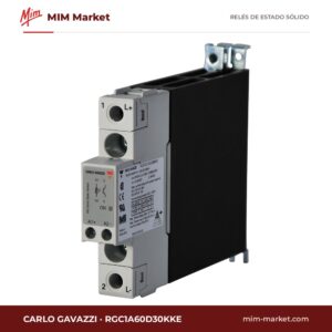 Relé de estado sólido Carlo Gavazzi RGC1A60D30KKE – 30 A, 42-600 V ac