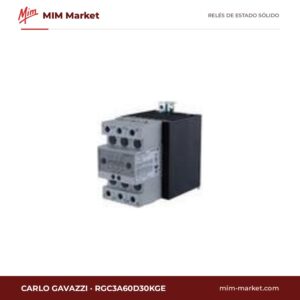 Relé de estado sólido trifásico Carlo Gavazzi RGC3A60D30KGE – 30 A, 42-660 V ac