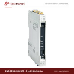 Amplificador separador NAMUR de 2 canales Endress+Hauser RLN22-8M2A+LA – serie RLN22, 2 canales