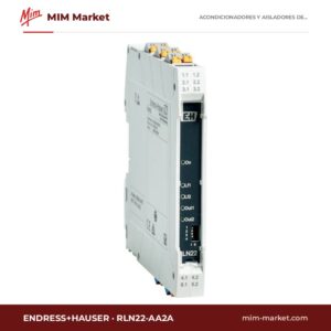 Amplificador separador NAMUR de 2 canales Endress+Hauser RLN22-AA2A – serie RLN22, 2 canales