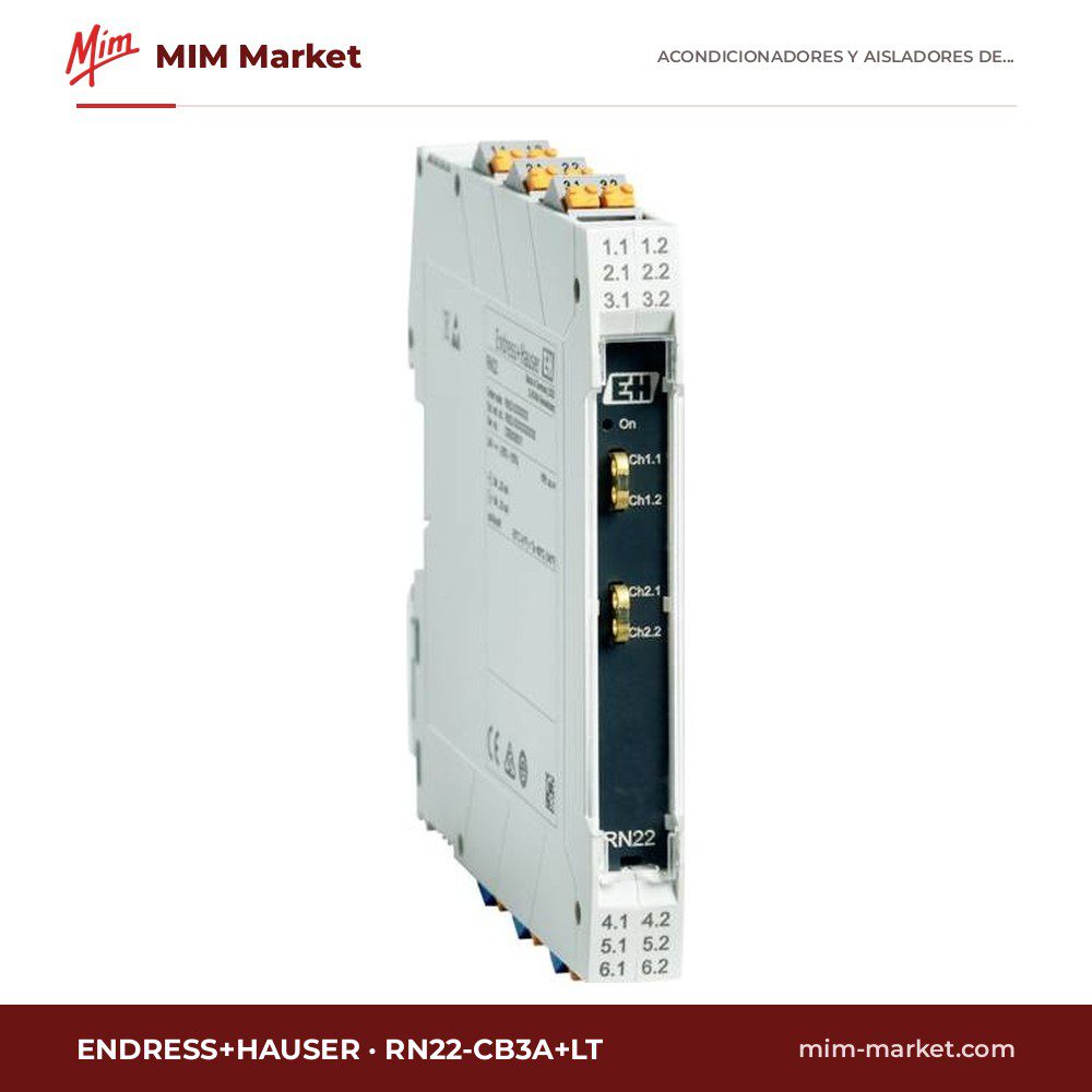 Barrera activa / alimentador separador Endress+Hauser RN22-CB3A+LT – serie RN22, CSA