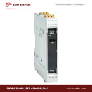 Barrera activa / alimentador separador Endress+Hauser RN42-8L1AU – serie RN42, 1 canal
