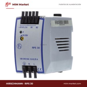 Fuente de alimentación carril DIN Hirschmann RPS 30
