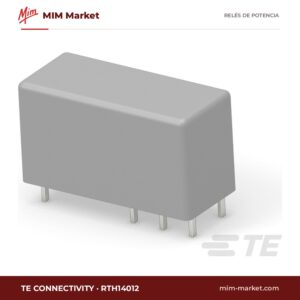 Relé de potencia TE Connectivity RTH14012 – SPDT, bobina 12 V dc, 16 A