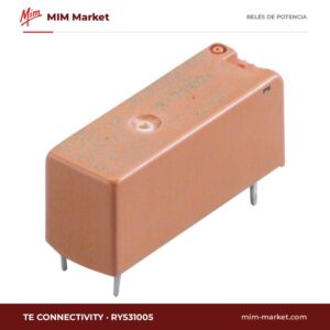 Relé de potencia TE Connectivity RY531005 – SPST, bobina 5 V dc, 8 A