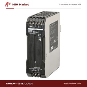 Fuente de alimentación carril DIN Omron S8VK-C12024 – 24 V DC, 5 A, 120 W