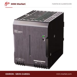 Fuente de alimentación carril DIN Omron S8VK-G48024 – 24 V DC, 20 A, 480 W