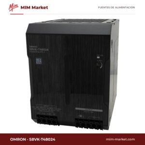 Fuente de alimentación carril DIN Omron S8VK-T48024 – 24 V DC, 20 A, 480 W