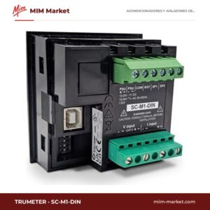 Acondicionador de señal multifunción M1 Trumeter SC-M1-DIN – multifunción, alimentación 12…24 V