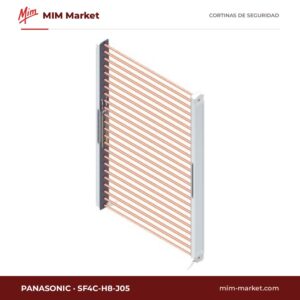Cortina de luz de seguridad Panasonic SF4C-H8-J05 – SF4C, par, 25 mm, 160 mm, 8 haces, tipo 4 PL e