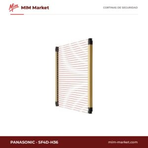 Cortina de luz de seguridad Panasonic SF4D-H36 – SF4D, par, 25 mm, 710 mm, 36 haces, tipo 4 PL e
