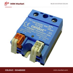 Relé de estado sólido Celduc SO465020 – 50 A, 200-480 V ac