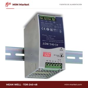 Fuente de alimentación MEAN WELL TDR-240-48