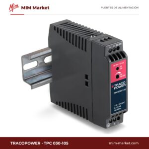 Fuente de alimentación carril DIN TRACOPOWER TPC 030-105 – 5 V DC, 4 A