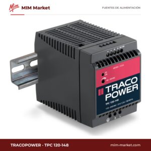 Fuente de alimentación carril DIN TRACOPOWER TPC 120-148